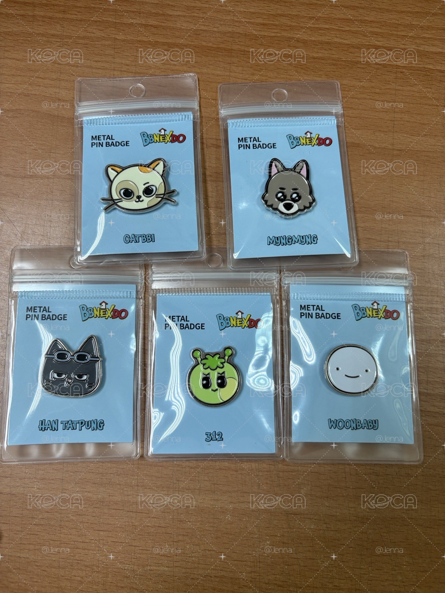 BBNEXDO金屬徽章