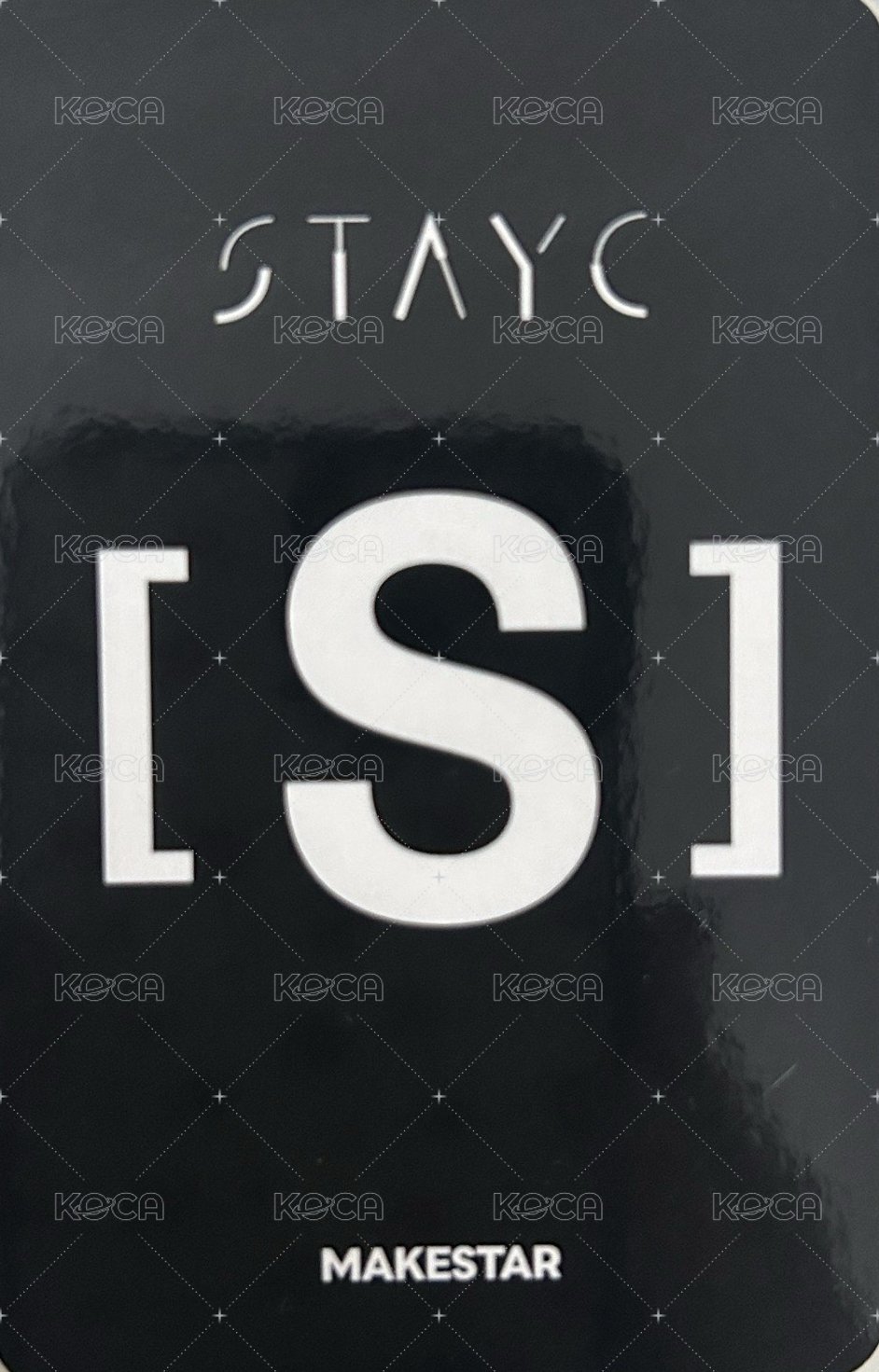 S ms 1.0 線下 簽售卡 無框眼鏡 背面