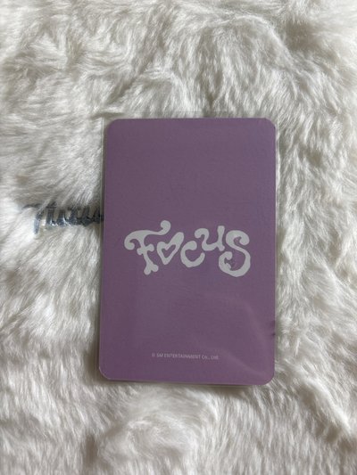 Jiwoo Focus sw 2.0 簽售卡 