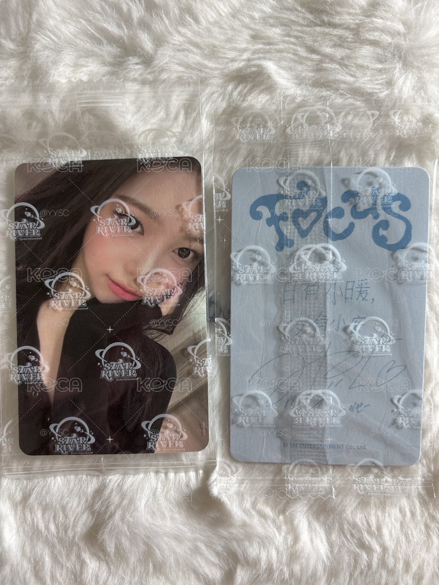  IAN 中文卡背 Focus sr 3.0 簽售卡 