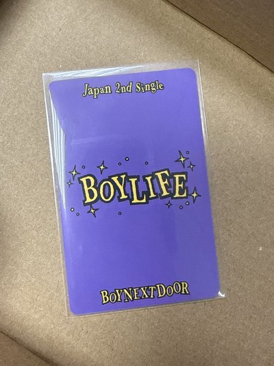 BOYNEXTDOOR JAEHYUN BOYLIFE特典