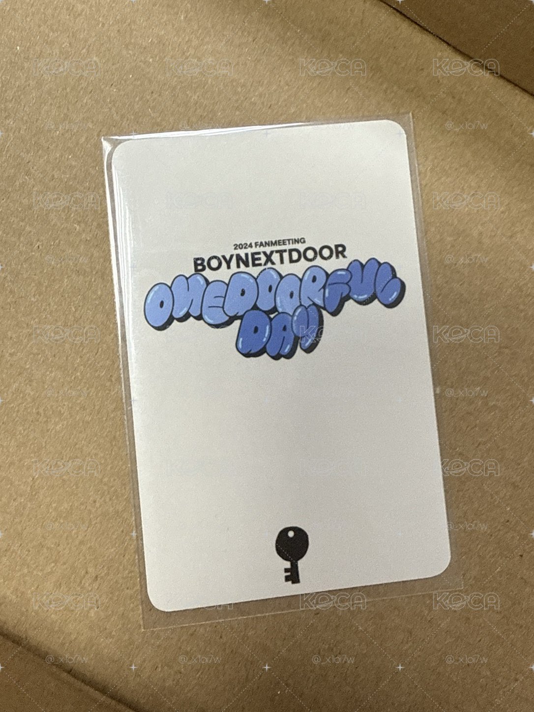 BOYNEXTDOOR JAEHYUN 24fm 入場卡 / 場限卡 飯咪粽卡