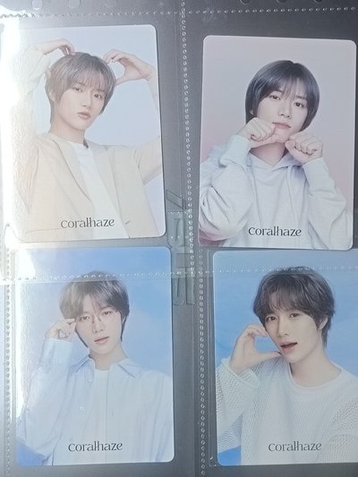 杋圭代言coralhaze 滿額卡各一套