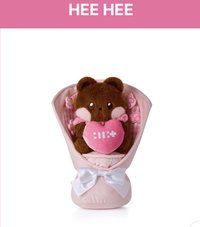 HEE HEE 捧花大娃  