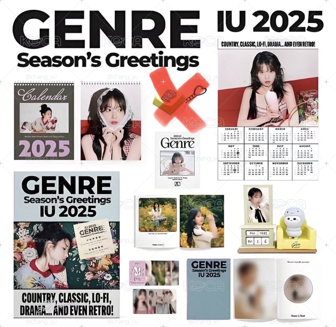IU 25年曆