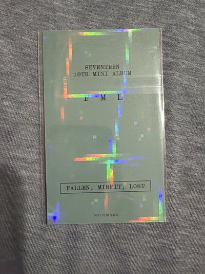 Seventeen 李碩珉DK FML抽選閃卡