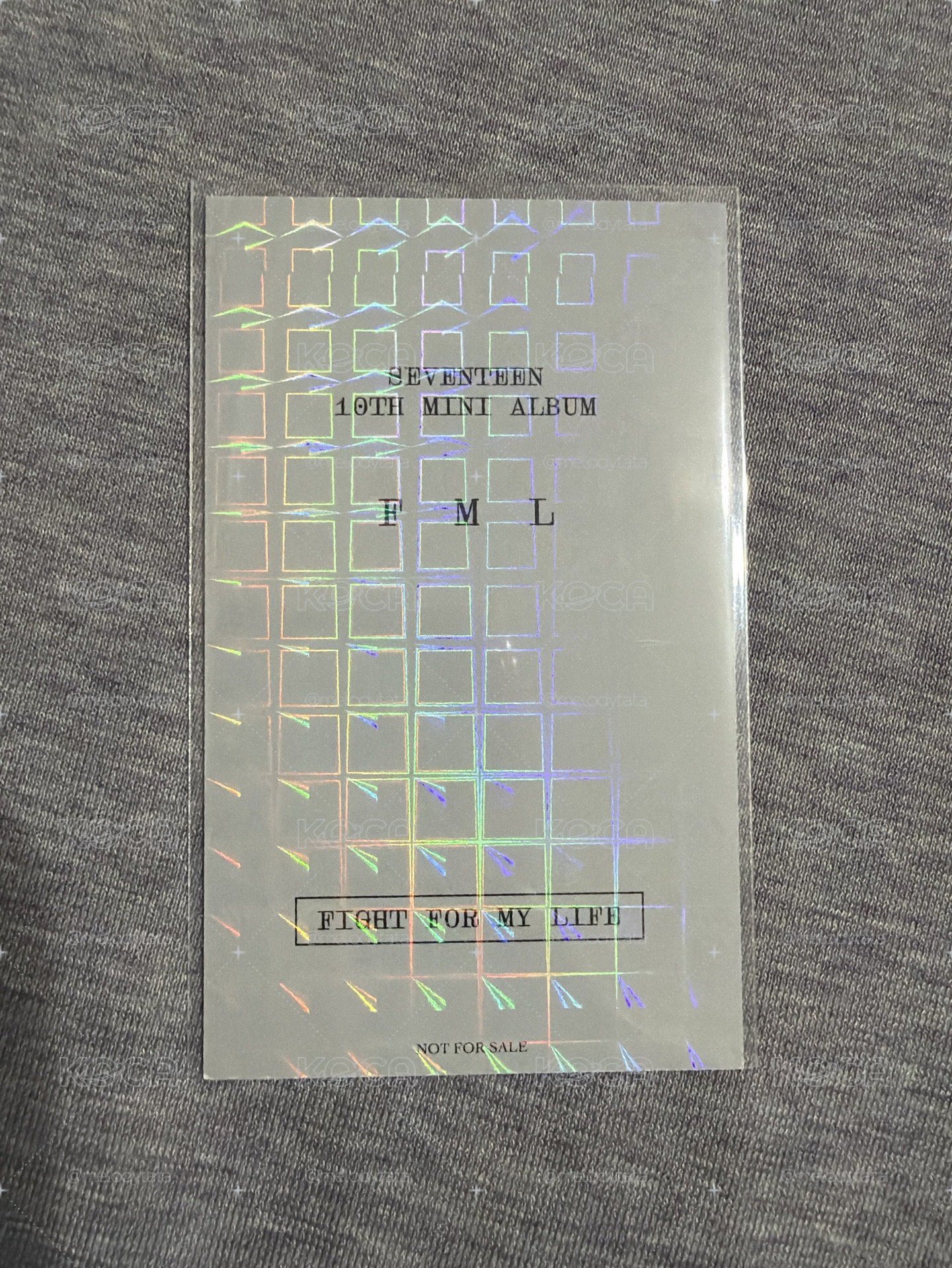 Seventeen 全圓佑wonwoo FML抽選閃卡