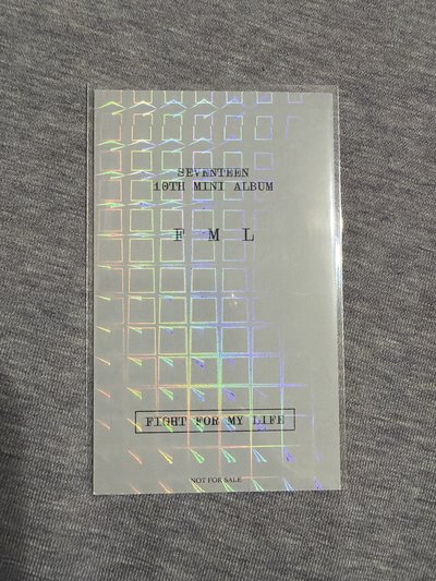 Seventeen 全圓佑wonwoo FML抽選閃卡