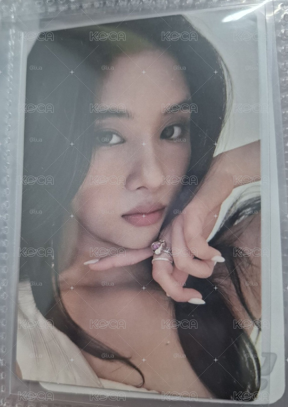 Sophia 戒指漂亮還是臉漂亮？