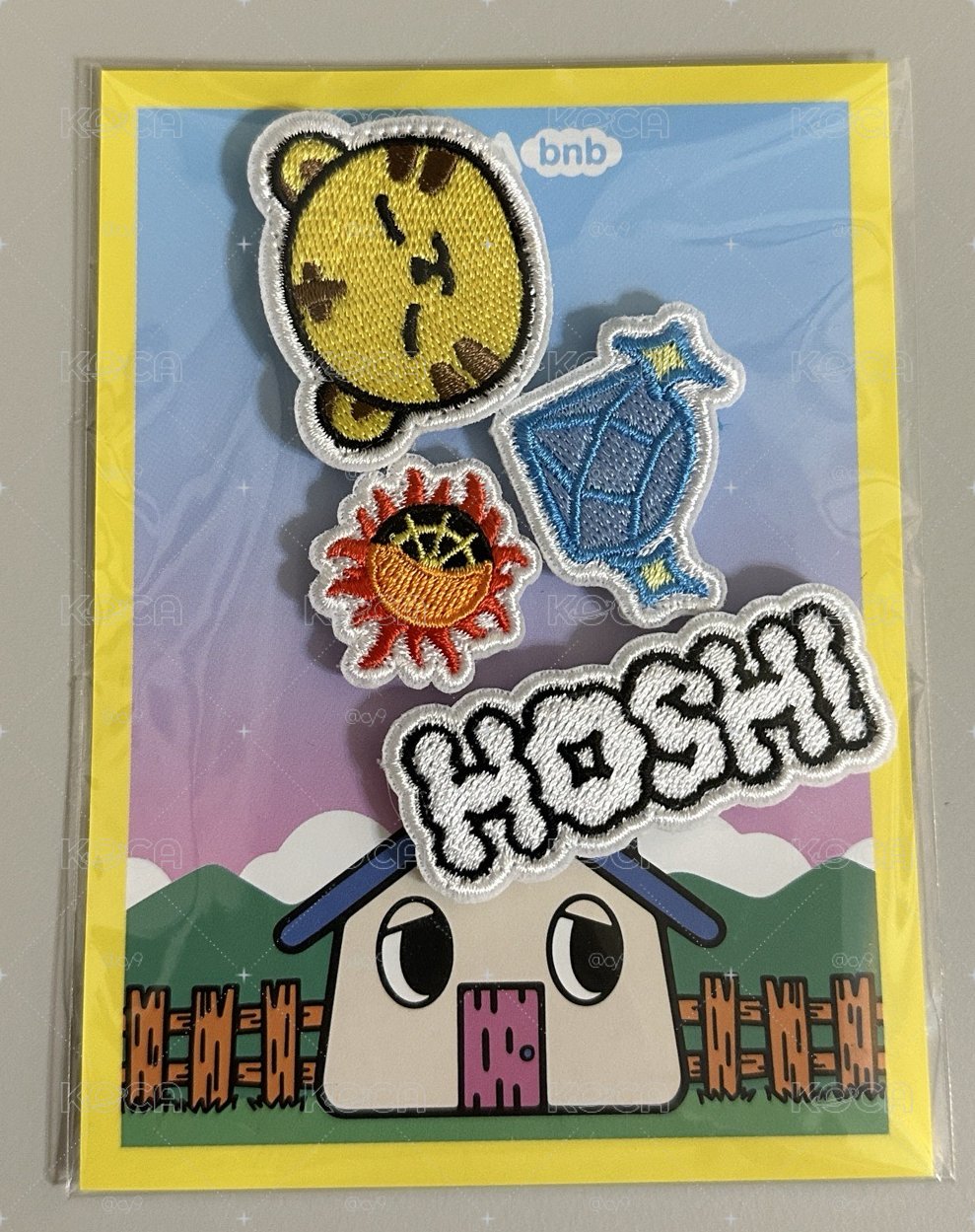 Nana bnb 魔鬼氈布章 榮 Hoshi💎