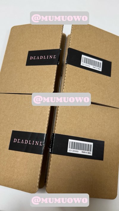 Blackpink Deadline京東特典A版一套