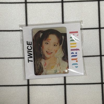 子瑜 fanfare照片徽章