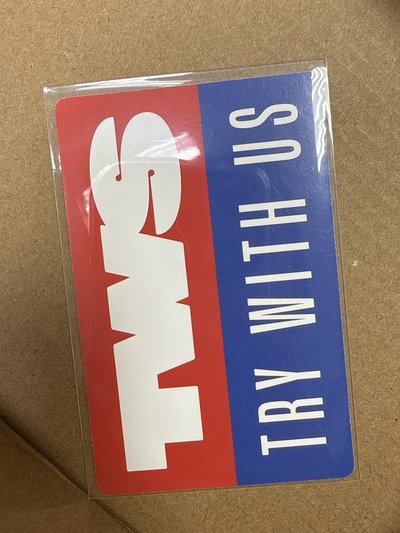 TRY WITH US SHINYU 電子專專卡