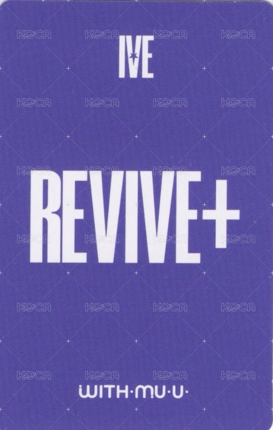 REVIVE+ wm 3.0 幸運卡  背面