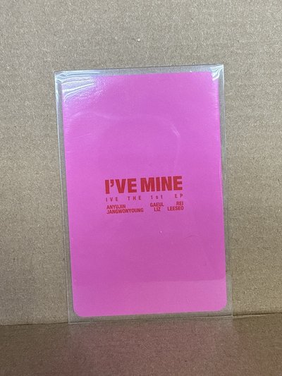 I'VE MINE 專輯卡 EITHER WAY ver. GAEUL 專卡