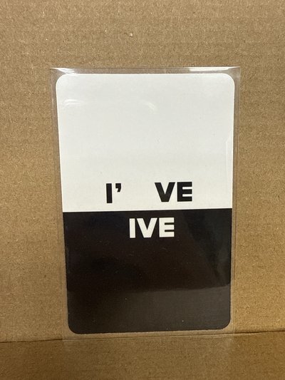 I've IVE 專輯卡 l’ve IVE ver.2 LIZ 專卡