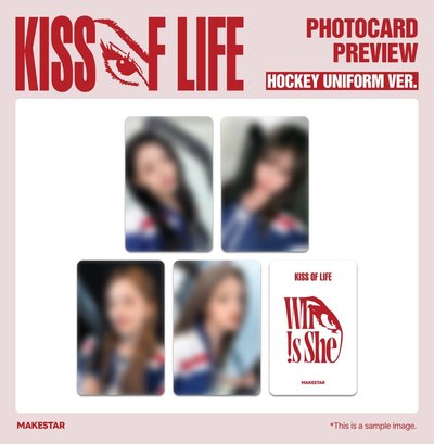 KIOF Who is she MS預售簽售特典