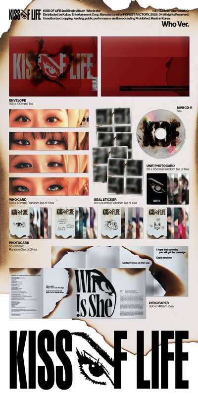 KIOF Who is she MS預售簽售特典