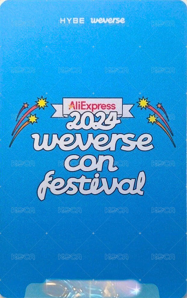 2024 wvs con wvs 入場卡 / 場限卡  背面