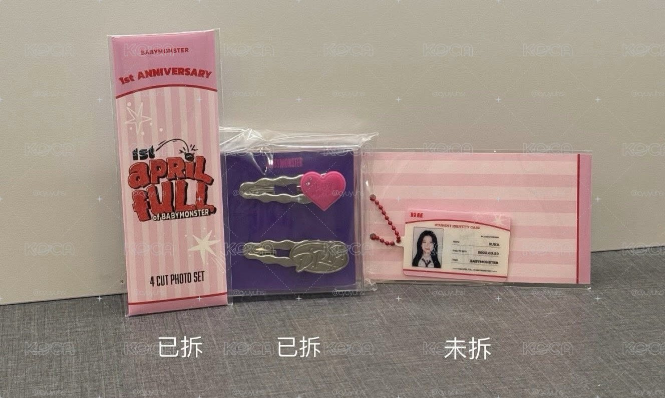一週年MD四格照片組+Ruka證件照鑰匙圈