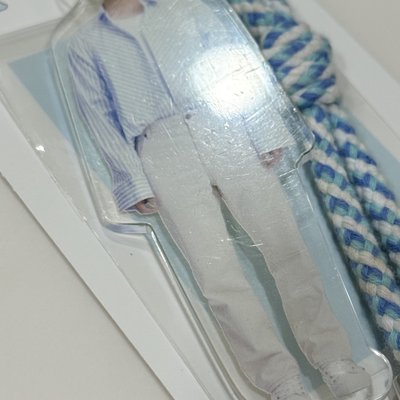 5期克拉島壓克力鑰匙圈 