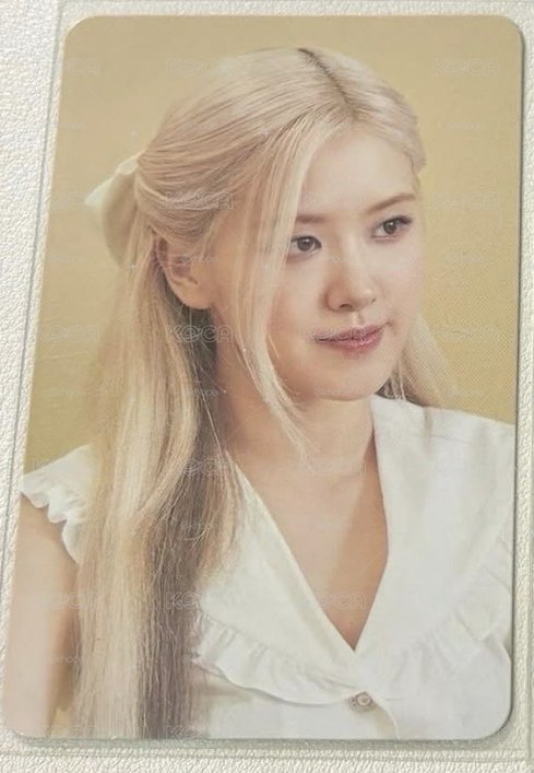 Rosé特典小卡