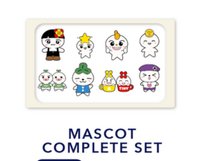TEEZ-MON POP UP SHOP IN JAPAN MOSCOT COMPELETE SET 吊娃 