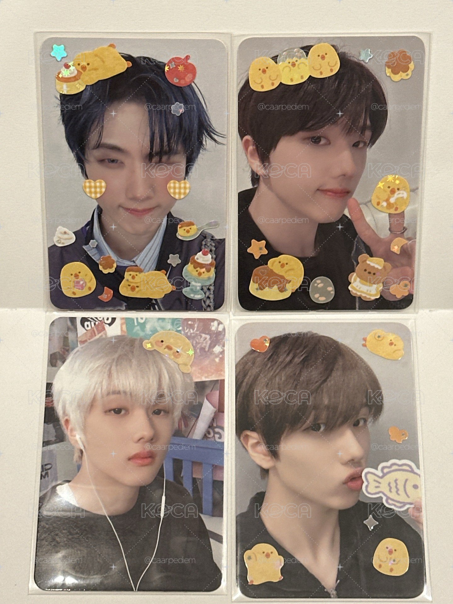 Jisung 小卡 4張不拆
