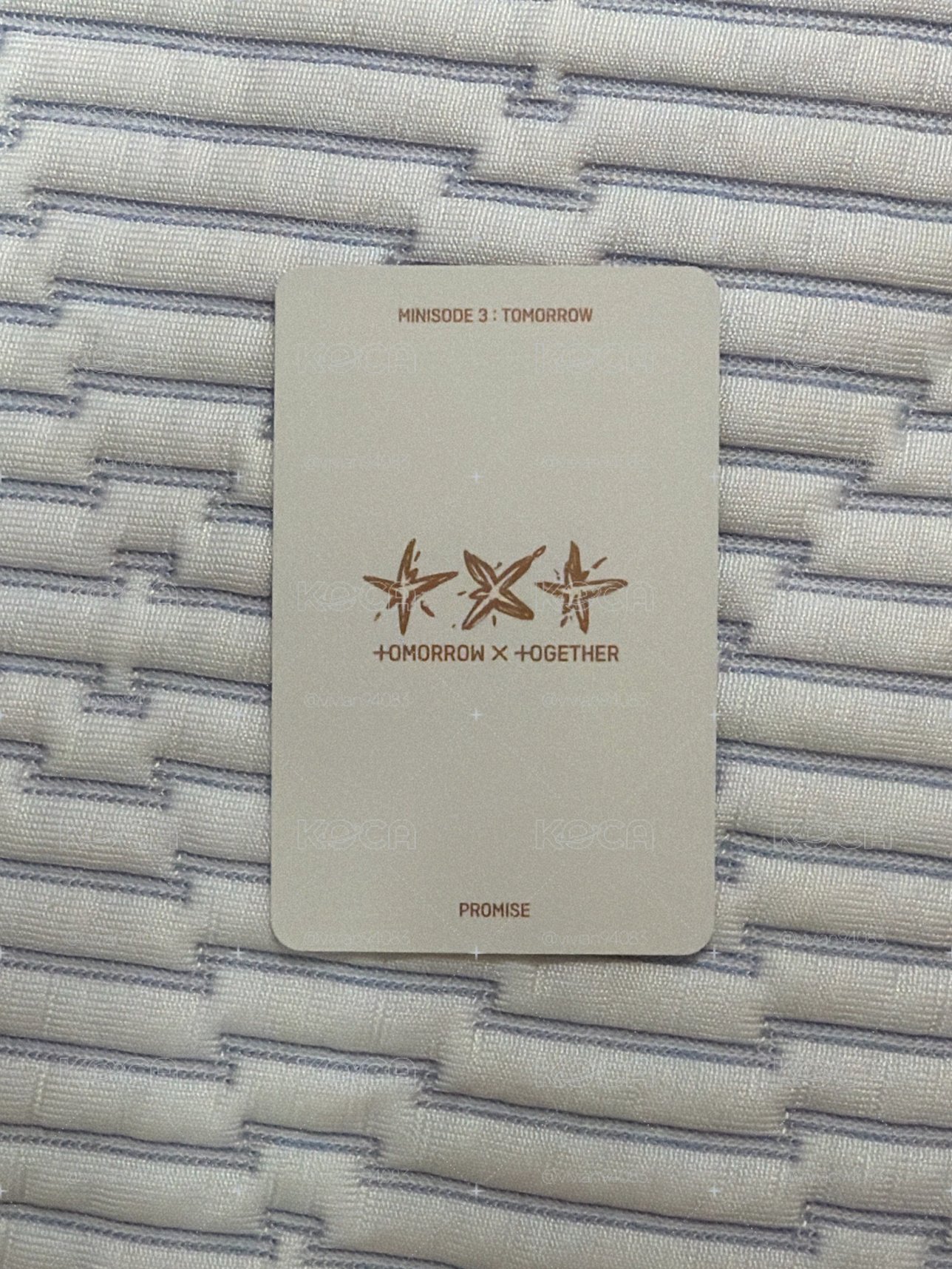 圭迷六 專輯卡 Promise版