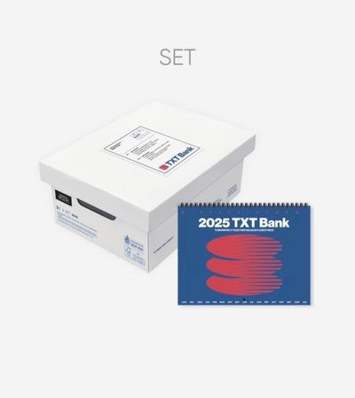 TXT 25年年曆空專