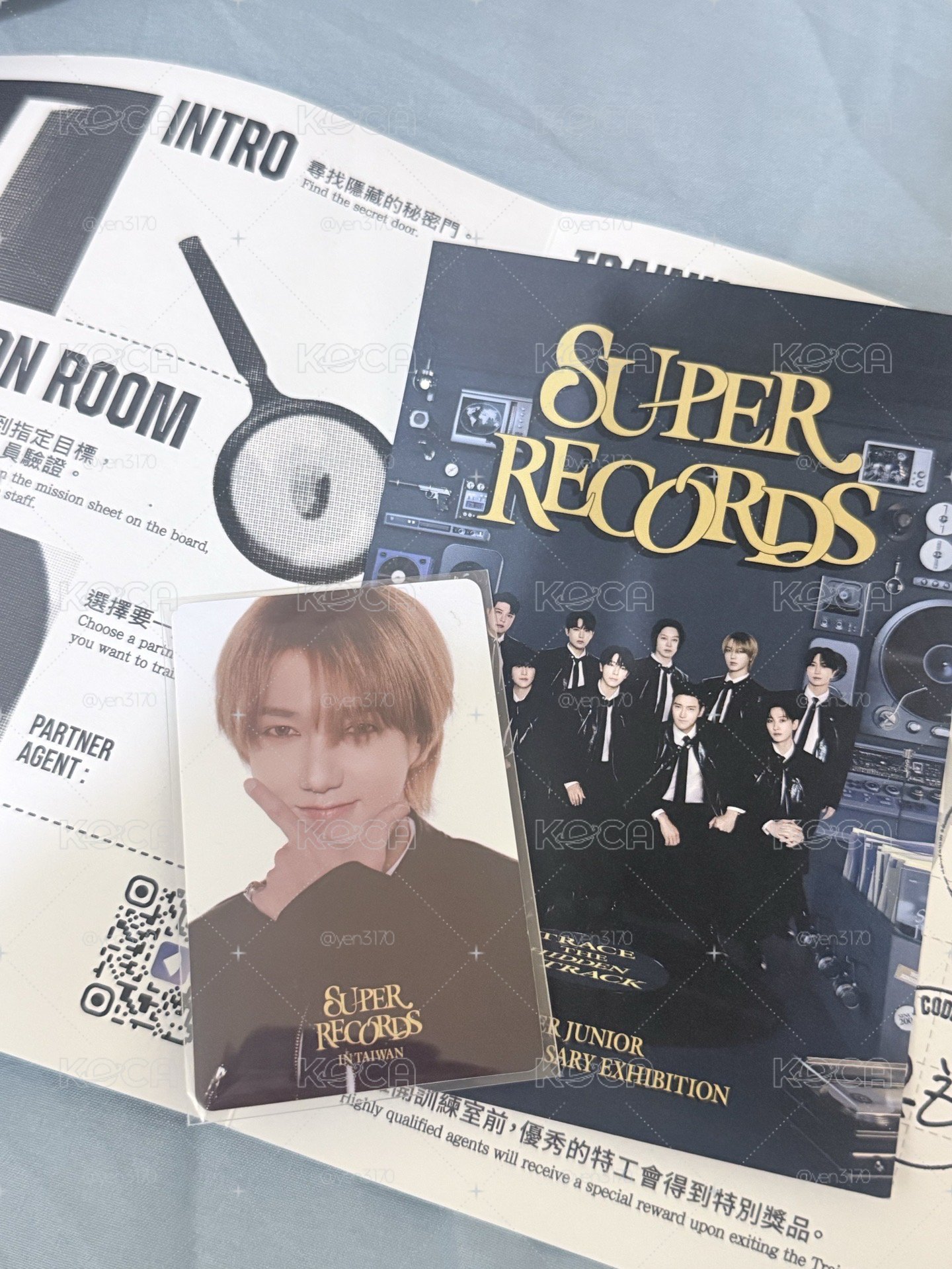 SJ 20週年展覽 藝聲入場卡☁️