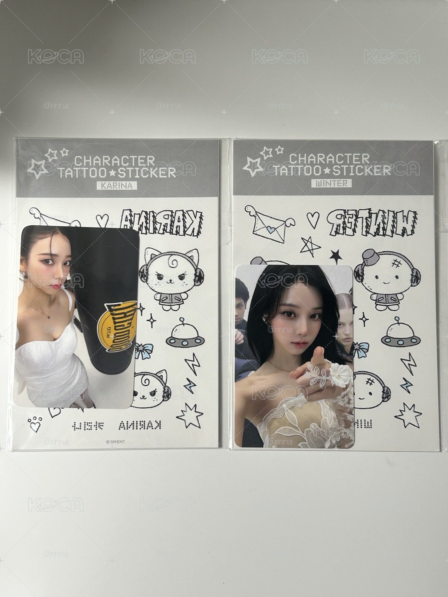 三巡夜光紋身貼紙組