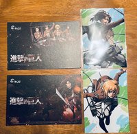 進擊的巨人完結篇 THE LAST ATTACK   特典卡 電影特典