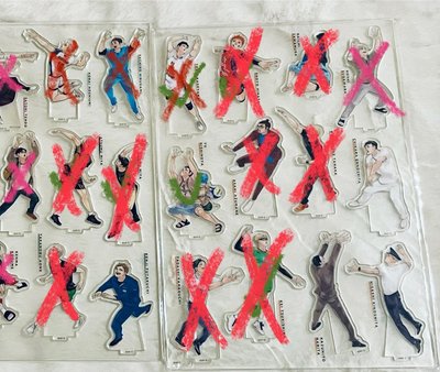 排球少年十週年原畫立牌