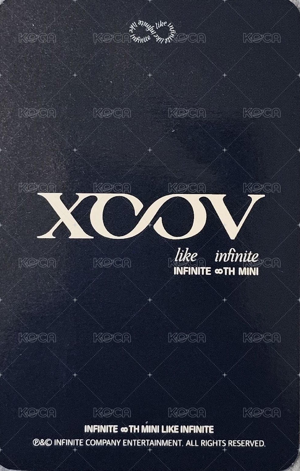 LIKE INFINITE POP-UP STORE sw 周邊卡 連帽外套 背面