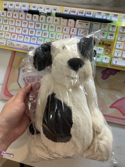 JellyCAT 黑白狗