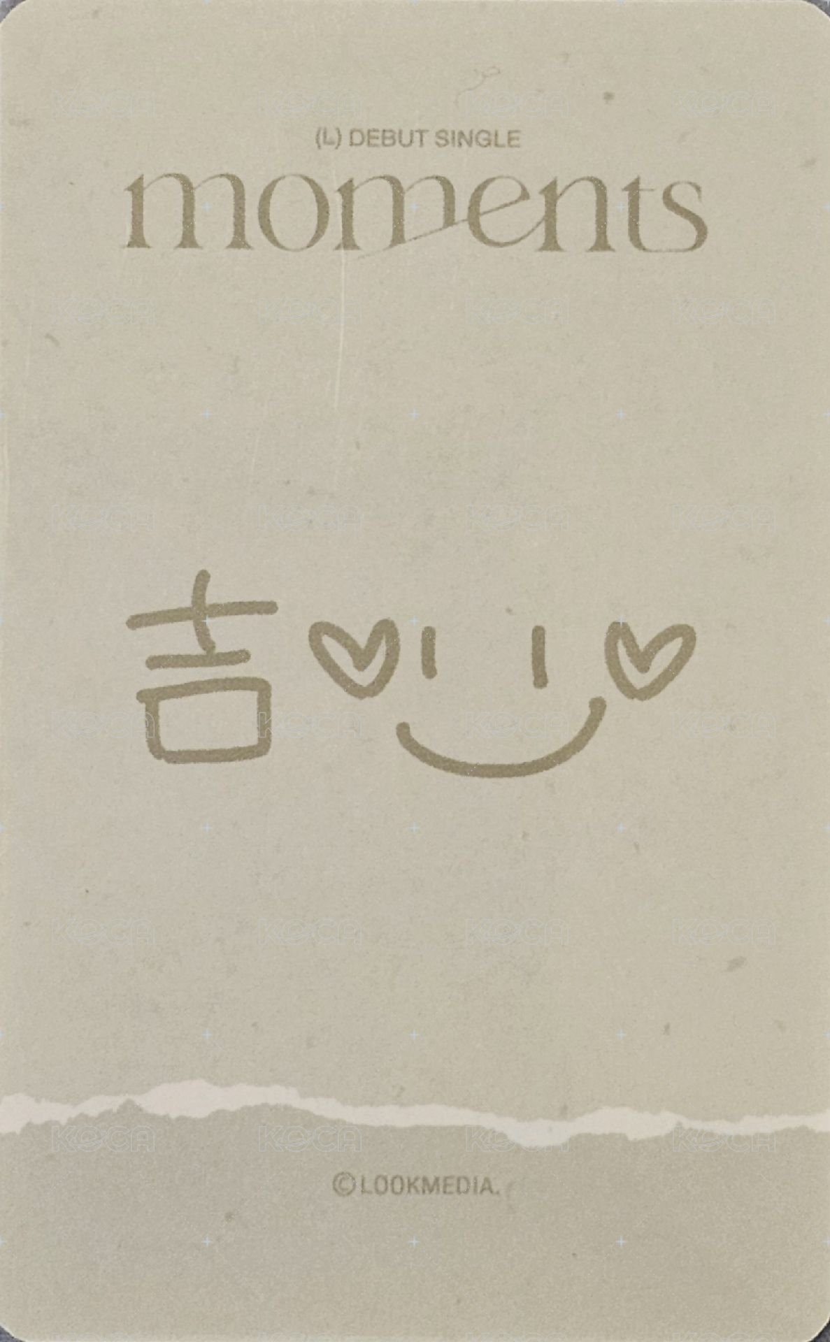 Moments wvs 隨機卡 卡包 背面