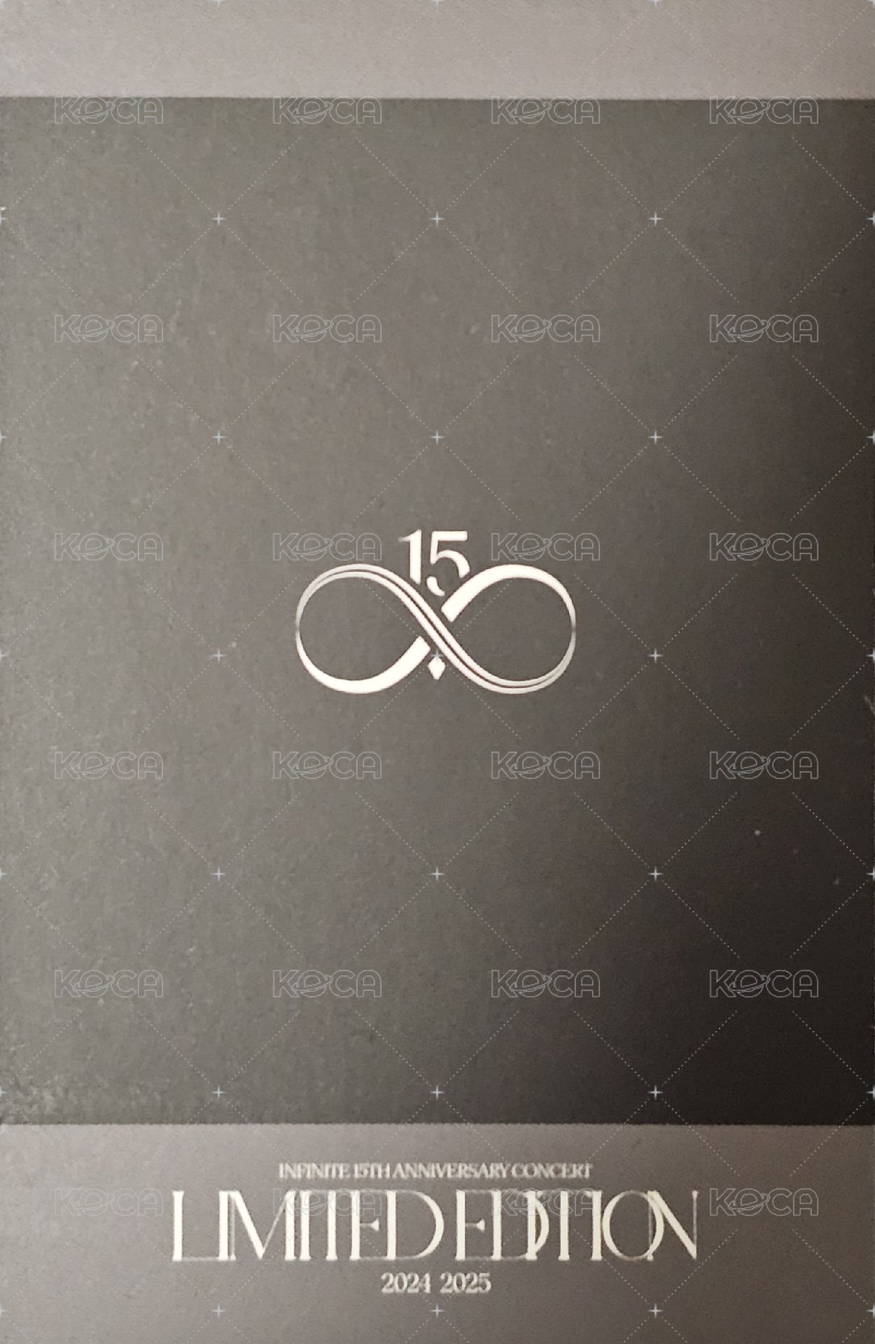 15週年演唱會 Infinite 周邊卡 項鍊 背面