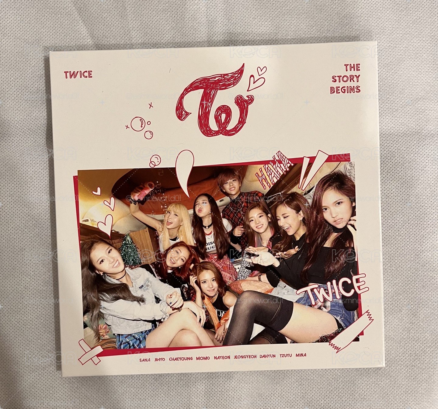 TWICE The Story Begins 迷你一輯 小卡