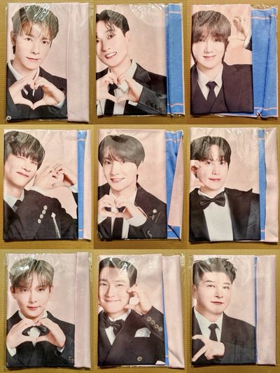Super Junior 日本SS10週邊 サランヘスローガンタオル (應援巾) 