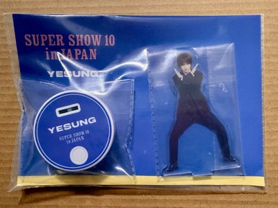 Super Junior 日本SS10週邊 光るアクリルスタンド（發光壓克力牌）9成員套組