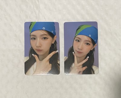i-dle 薇娟solo人生四格一張+日巡滿額卡2張+隨機卡1張