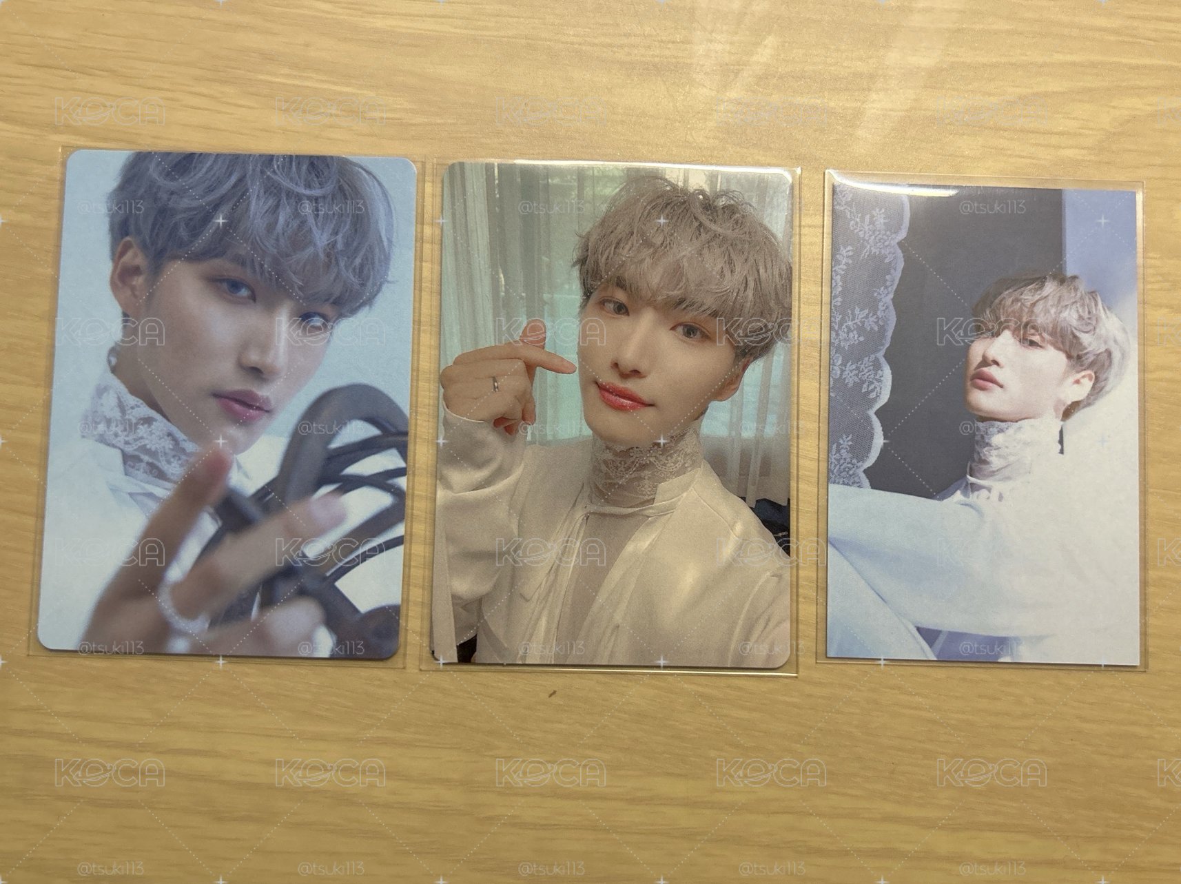 ATEEZ 朴星化 日專卡*3