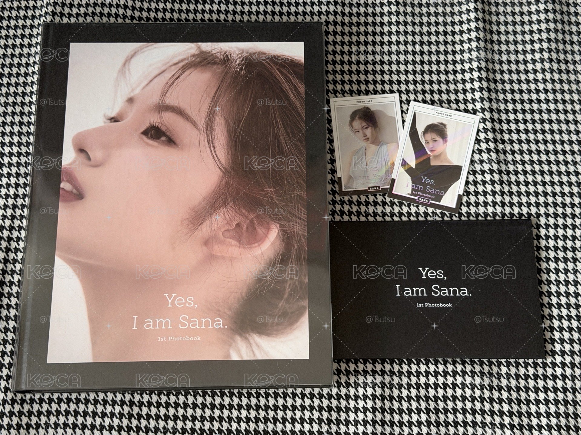 (現貨 可當日寄出）Twice Yes,I am SANA 黑版 寫真書 寫真集 小卡