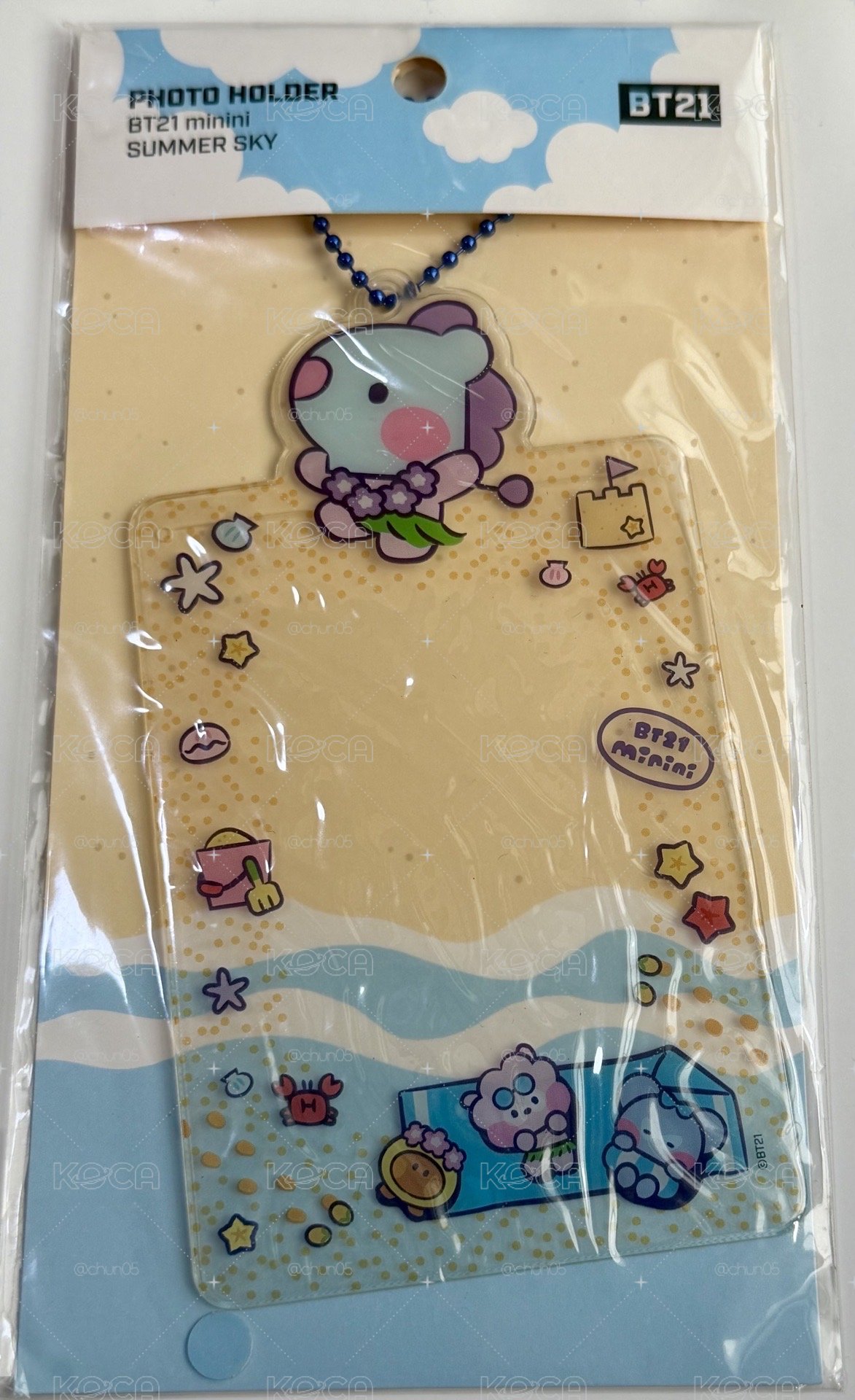BT21 summer sky Mang卡套