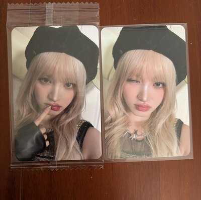 IVE EMPATHY k4 簽售卡 貝雷帽栗 星河中背