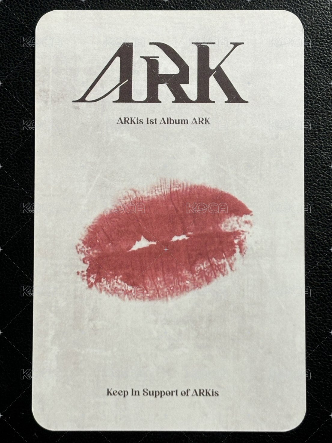 ARK 專輯卡  背面
