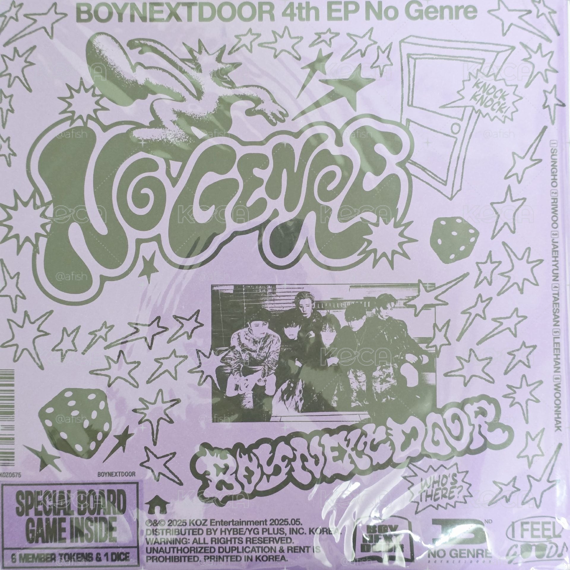 🟢No Genre 單封 空專4 泰山
