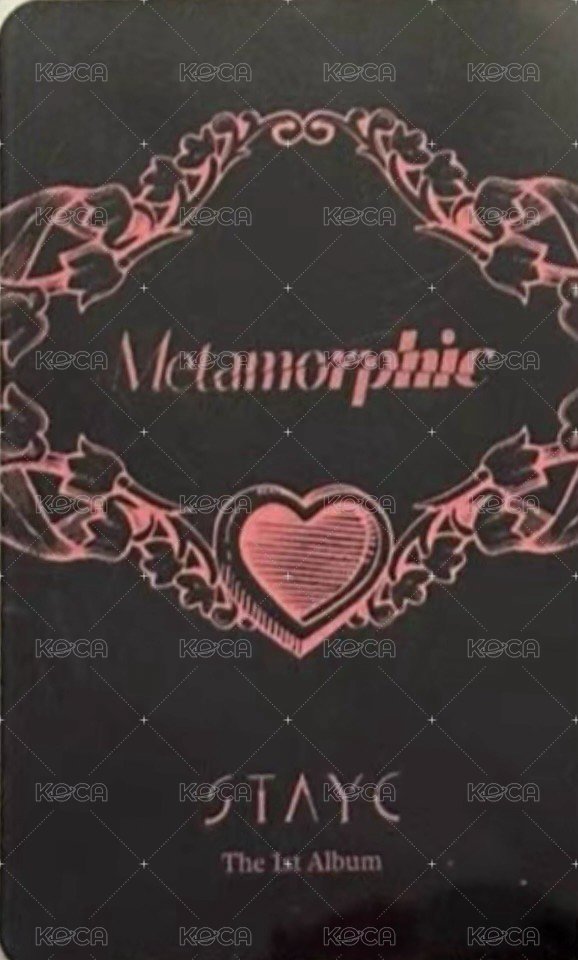 正規一 快閃 集章卡  背面