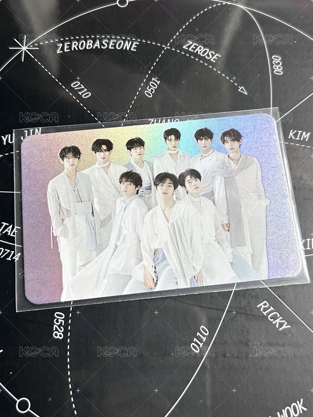 迷五 星光卡 團卡 背面